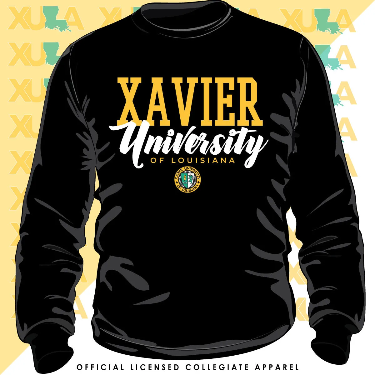 Xavier University | 2020 University  Black Unisex Sweatshirt  (Z)